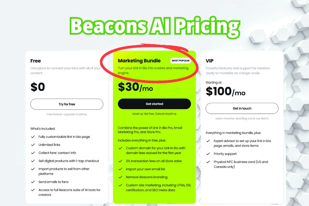 What Is Beacons Ai The Ferrari Of Link In Bio In 2024