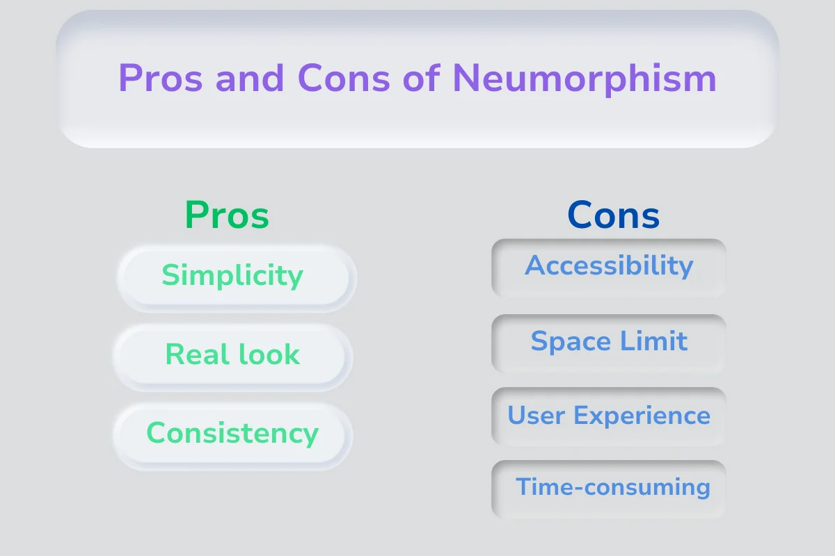 Pros and Cons of neumorphism